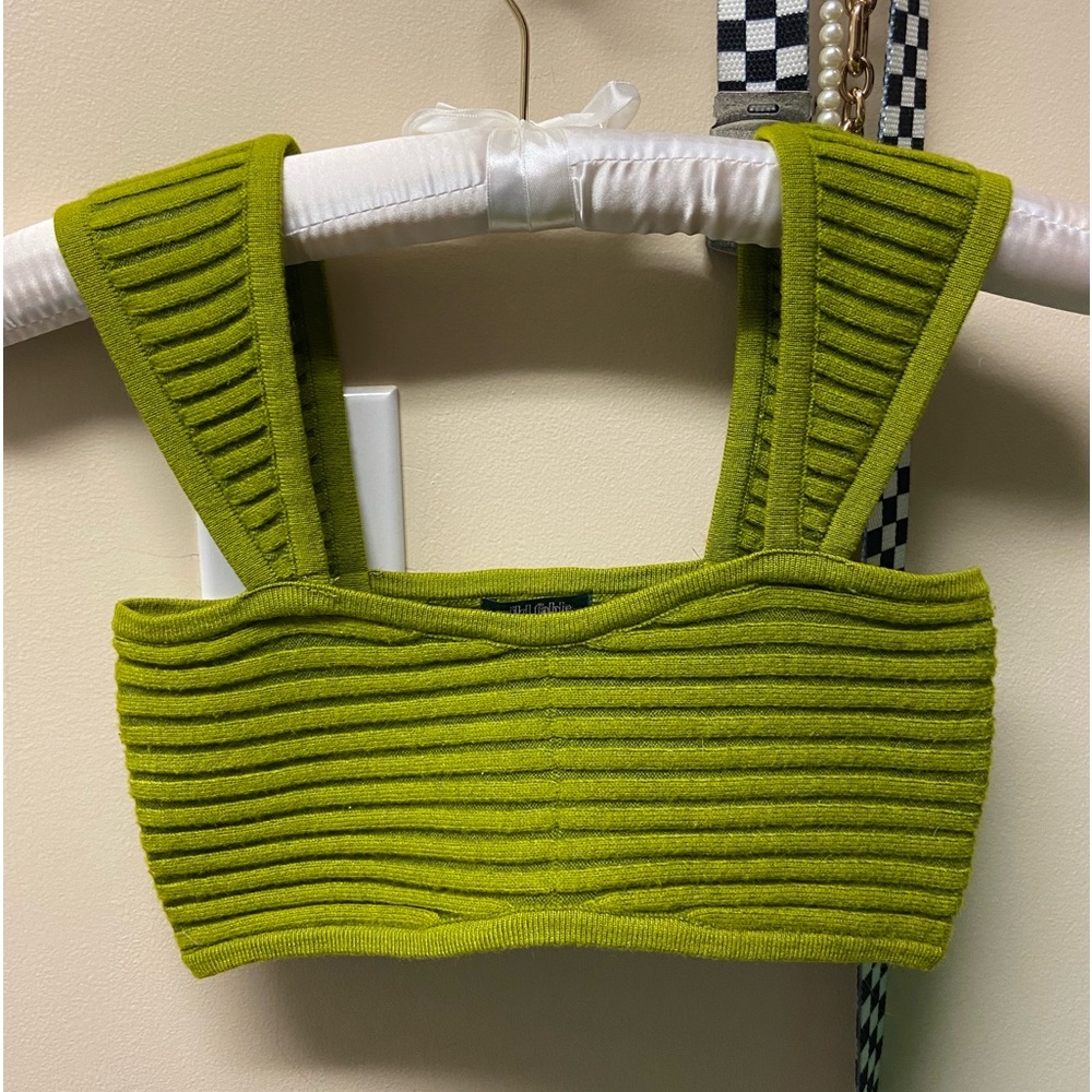 Worn only a couple times— really cute bralette sweater crop.